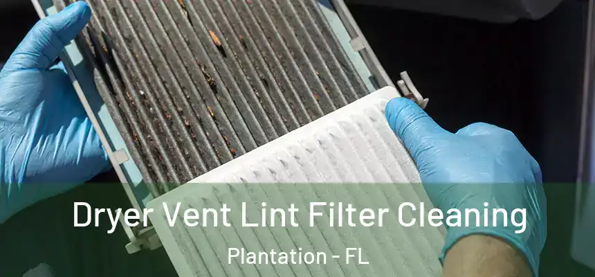 Dryer Vent Lint Filter Cleaning Plantation - FL
